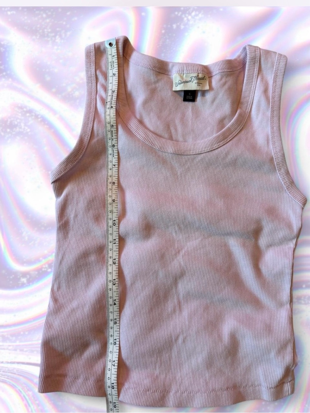 Universal Thread Lavender Ribbed Tank Top - Picture 5 of 5